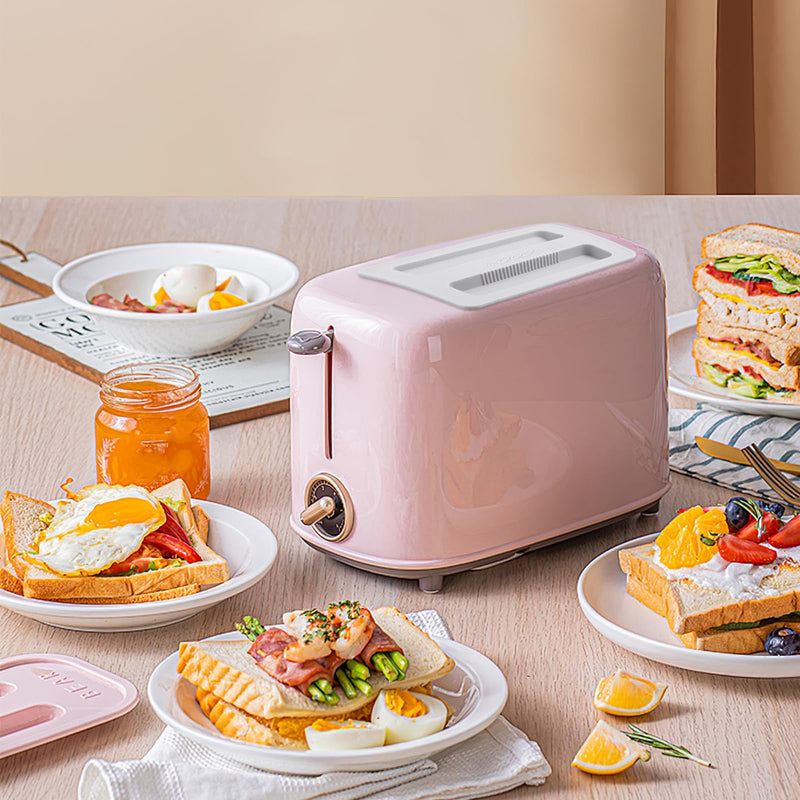 CALLARON Toaster Cover 2 Slice Toaster Dust Cover Silicone Bread Machine Cover Kitchen Bread Maker Lid Reusable Top Cover for Bread Sandwich Machine 6.17x4.13inch
