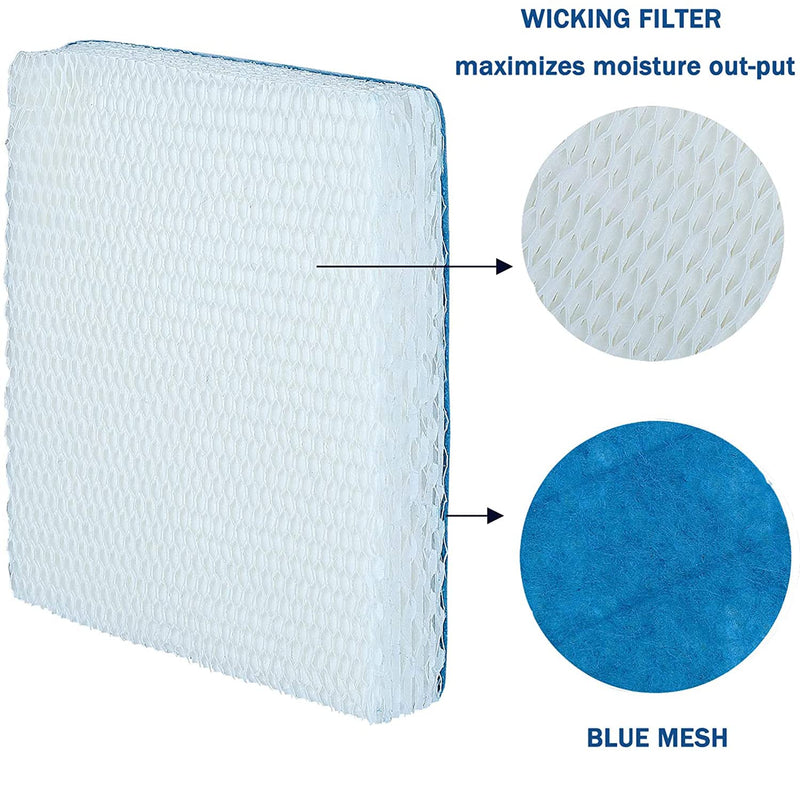 Humidifier Replacement Filters Compatible with Honeywell HFT600 HEV615 HEV615B HEV615W HEV620 HEV620B HEV620W HEV-615 HEV-615B HEV-615W HEV-620 HEV-620B HEV-620W -6 Pack 6 pack