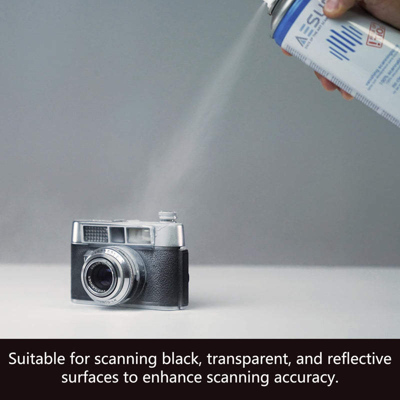 3D Scanner Scanning Spray, Use for Transparent, Black, and Reflective Surfaces, 400ml/13Oz