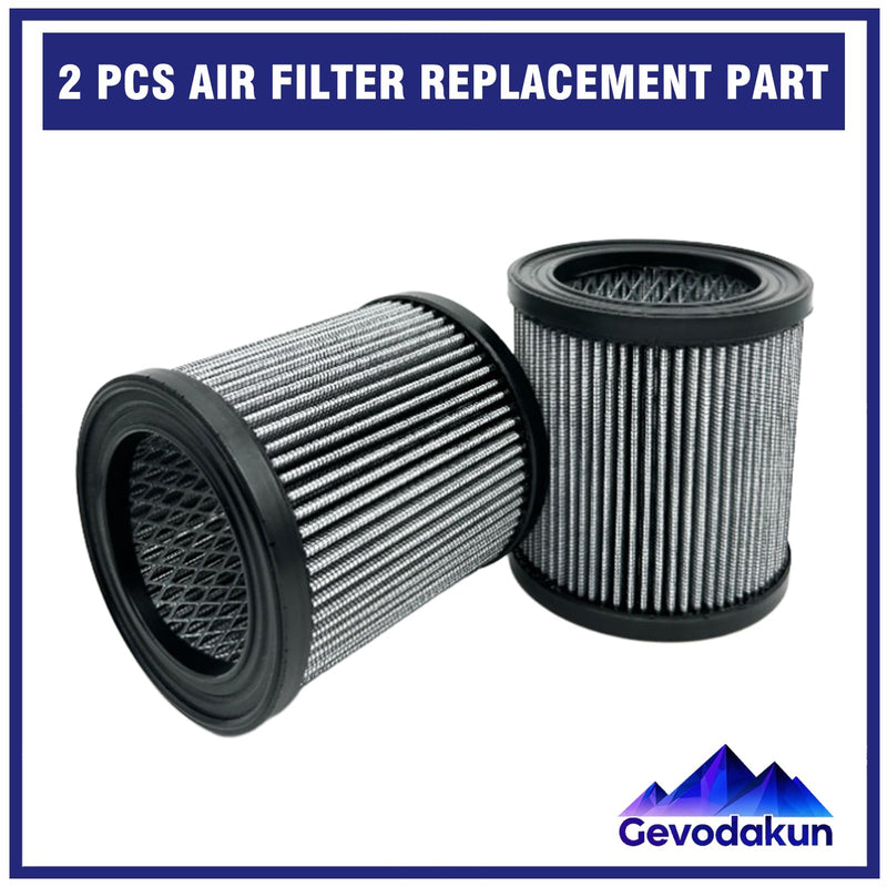 2 Pcs 110377E100 Air Filter Element Fit for Quincy Air Compressor, Replace 110377E904 32012957 32165466 P5051A 1R417