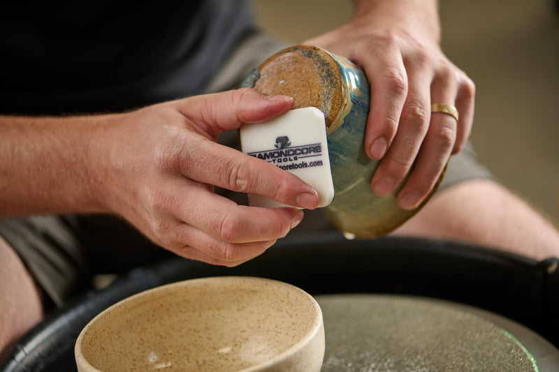 The Original DiamondCore Tools Diamond Pottery Sanding Pad, 200 Grit (B3) B3 — 200 Grit (Fine)
