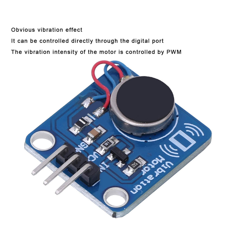 Jeanoko 3 Pcs Shock Motor Vibration Motor DC5V 9000RPM DC Vibration Module Industry Machine Electric Machine