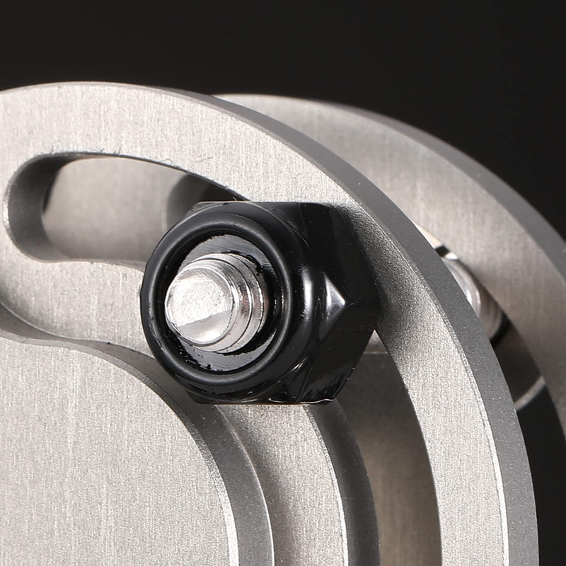 5/16-18 Nylon Insert Hex Lock Nuts 50Pcs 304 Stainless Steel Locknuts, Hex Drive, Bright Finish, Black Oxide by SG TZH 50 5/16-18