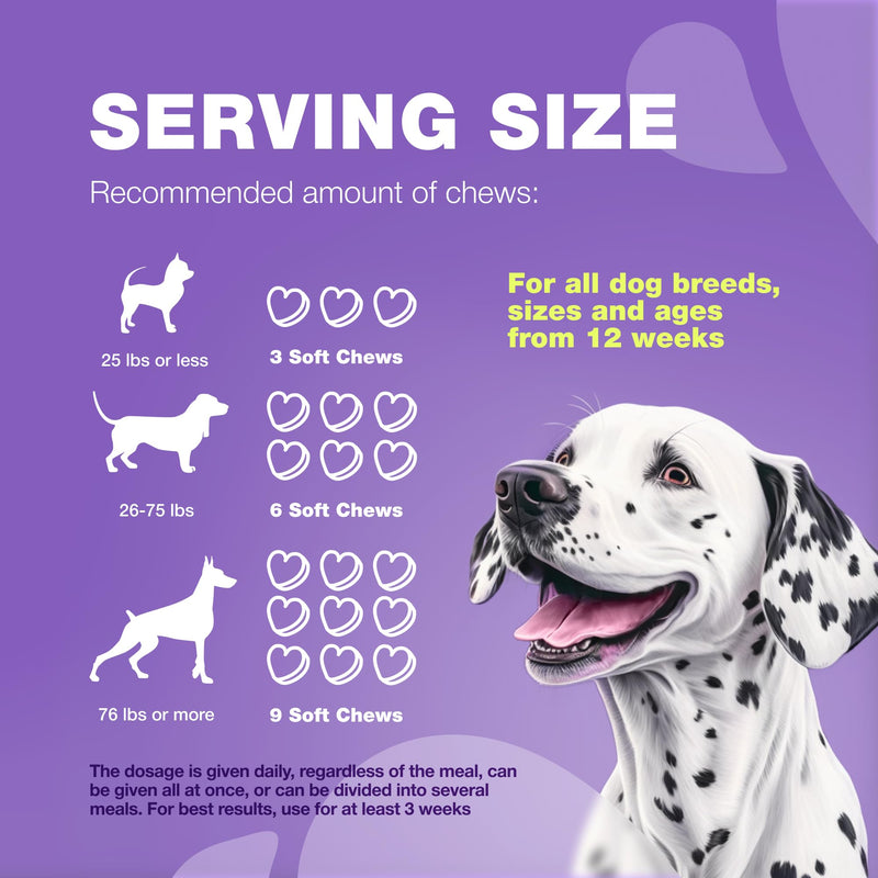 Dog Vitamins 15 in 1 - Dog Multivitamin Chews with MSM for Hip & Joint Health - Dog Supplement for Itchy Skin Relief - Multivitamin for Dogs Immune Support with Enzymes - Skin & Coat, Mobility Support 180 count - PawsPlanet Australia