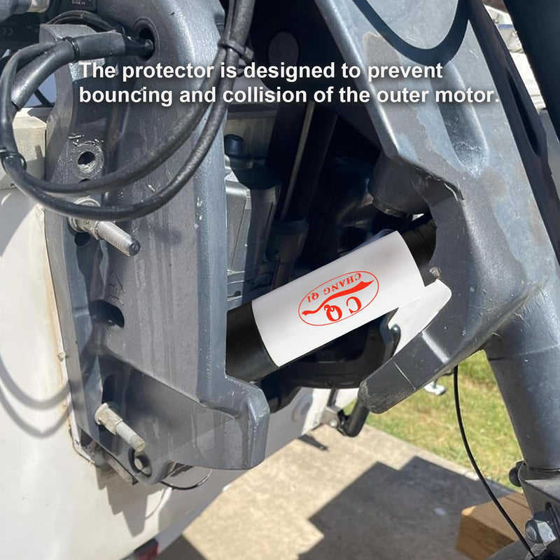 Outboard Motor Transom Saver for 3 Ram Trim Tilt Systems | Protection for Yamaha Mercury Suzuki Honda Outboards, Shock Absorbing Motor Support Reduces Vibration During Transport