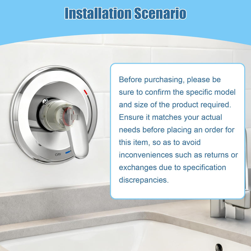 Shower Faucet Cartridge,Compatible with American Standard 023529-0070A/H, for Single Handle Kitchen and Bathroom Tub/Shower Faucets, Temperature and Volume Control, 1.85-Inch (47 mm)