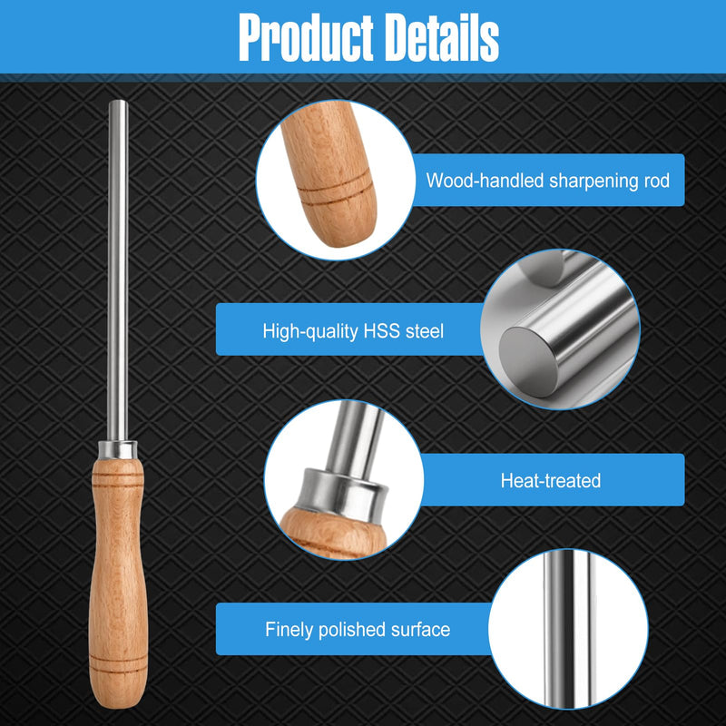 Cabinet Scraper Burnisher Card Scraper Burnisher and 7 Pcs Cabinet Set for Woodworking Card Woodworking Burnishing Tool for Woodworking，Tool for Precision and Fine Finishes