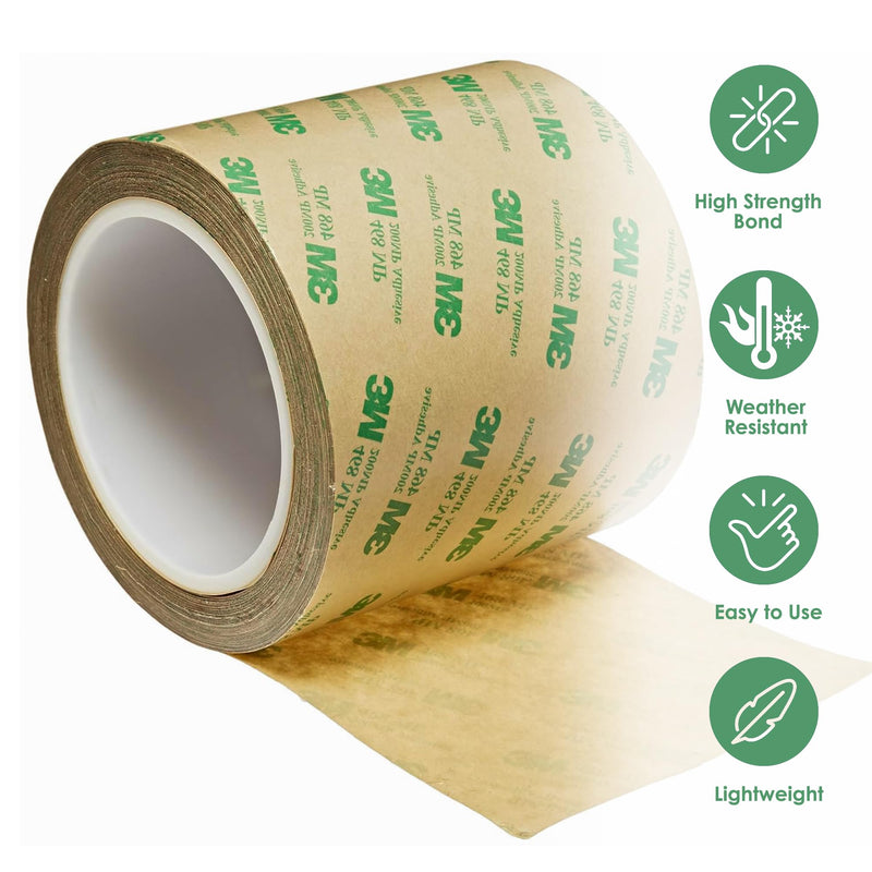 CANOPUS Double Sided Transfer Sheet, 468MP Adhesive Transfer Tape, 4in x 5yd - NewNest Australia