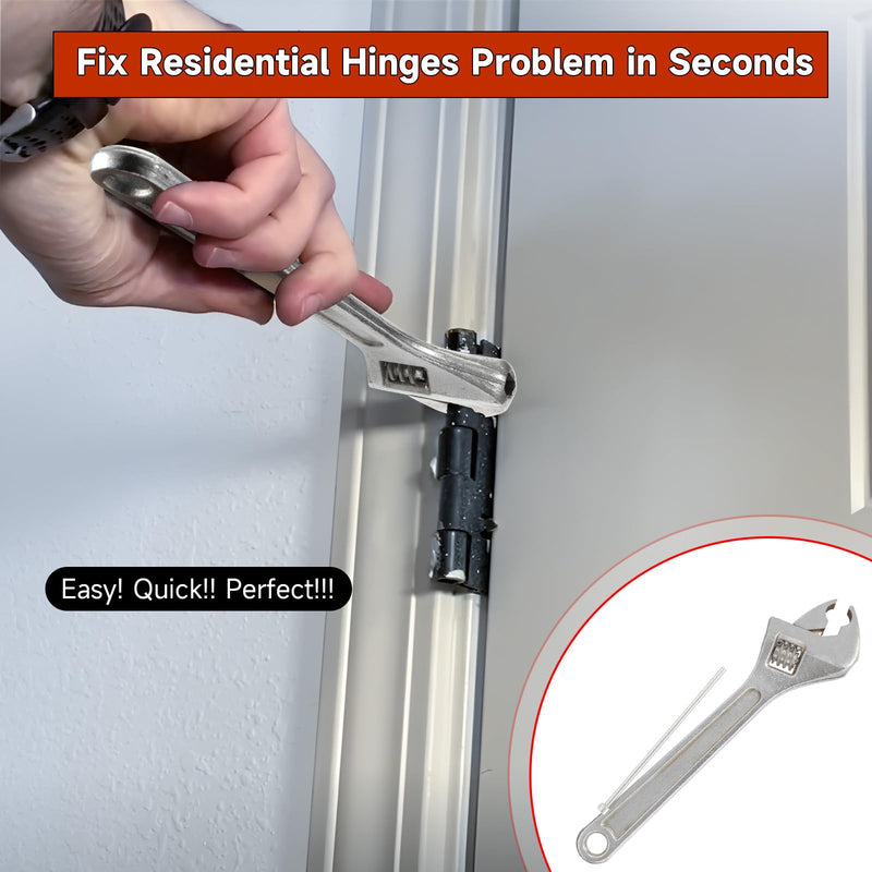 Residential Door Hinge Adjustment Tool, Adjustable Door Hinge Bender for 7mm-13mm Door Hinge, Versatile Door Alignment Solution with Hinge Pin Remover