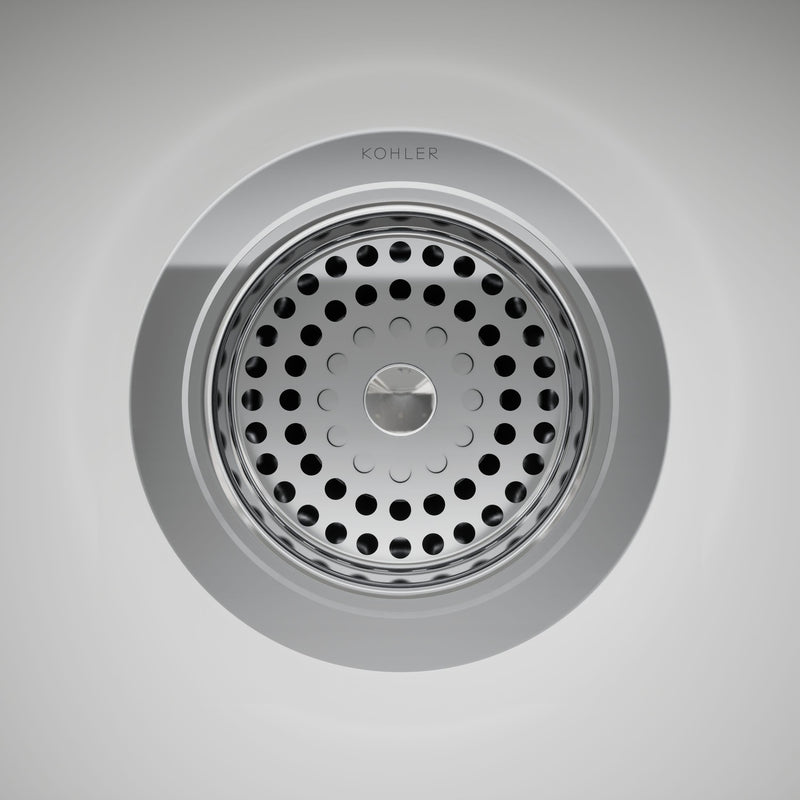 KOHLER 8799-CP Duostrainer Sink Strainer, Sink Drain and Strainer Basket, Less Tailpiece, Polished Chrome 1.5 inches