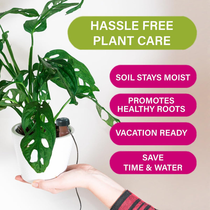 Blumat Classic Plant Watering Stakes - Self Watering Planter Insert for Pots - Automatic Plant Waterer & Plant Accessories (15Pack)
