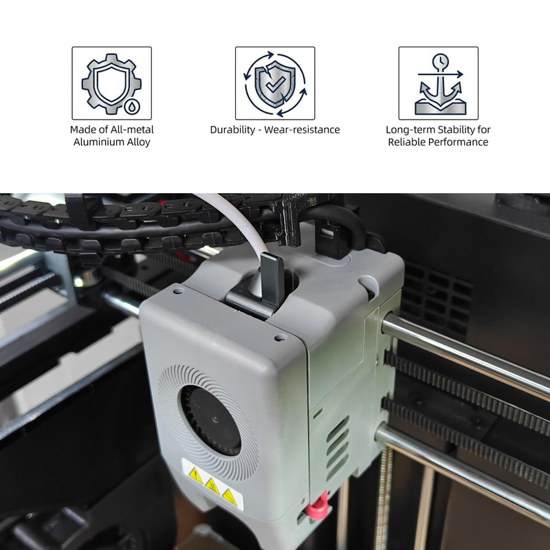 Immdinogo Upgrade Filament Cutter for Adventuer 5M/ 5M Pro: All-Metal AD5M Extruder Head Cutter Module for Fast and Accurate Consumable Cutting 3D Printer Accessories