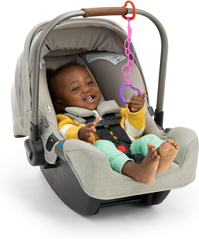 Kids II Japan Bright Starts O-Link Baby Stroller Toy, Stroller Strap, Teeth, Rattle, Oball, Baby Shower, Pink - NewNest Australia