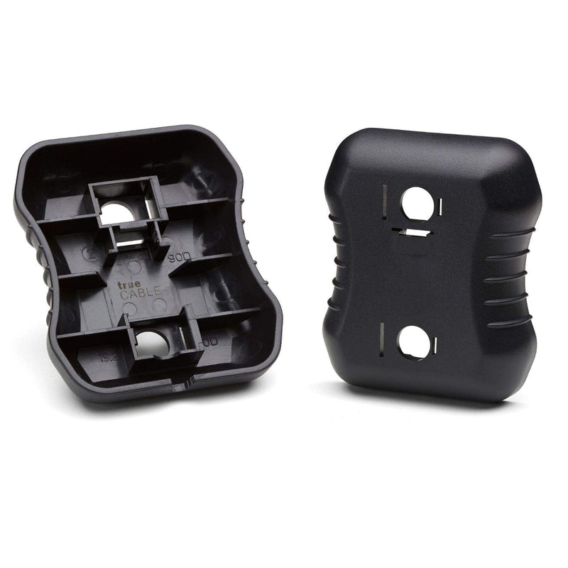 trueCABLE Keystone Jack Punch Down Stand, 90 Degree Handheld Termination Aid, truePUCK