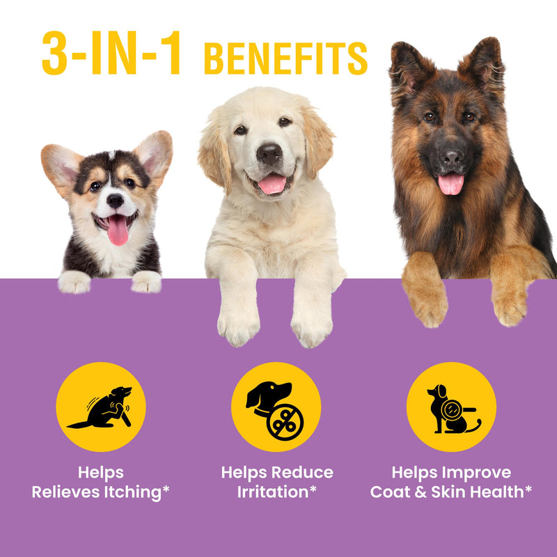 Yeast Infection Treatment for Dogs - Soothing Itch Relief, Ear Infection Treatment, Reduces Irritation & Inflammation, 2 oz