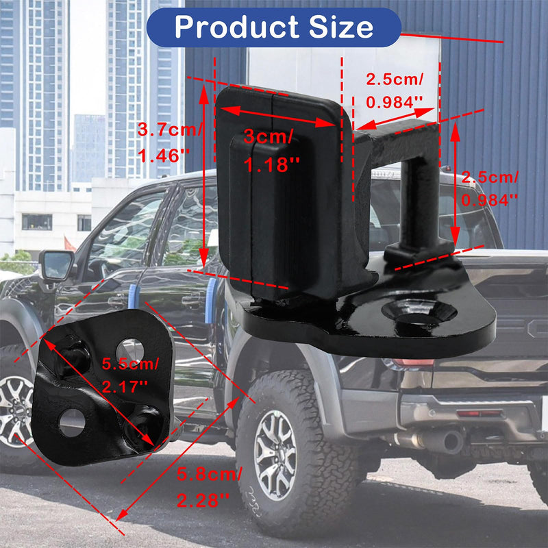 Striker Door Locking 9L3Z1522008A Compatible with Ford F-150 2009-2014,Striker Door Locking Mechanism Left Right Front (2 Pcs) 2 Pieces