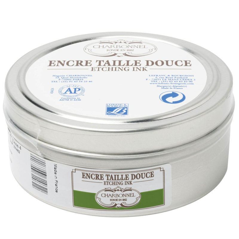 Charbonnel Etching Ink, 200 mL, Medium Green