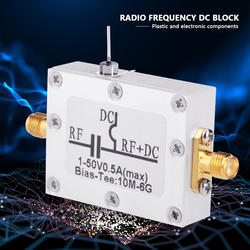 for Optical Fiber Communication Broadband 1 Pcs 10Mhz 6Ghz Bias Tee 10Mhz 6Ghz Broadband Radio Frequency Microwave Coaxial Bias Blog Rtlsdr Quad Sdr
