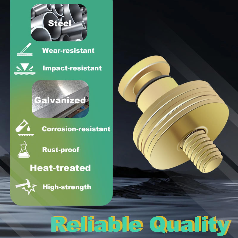 2 PCS Door Latch Striker Bolt Kits，Door Striker Kits Compatible with Freightliner Century Columbia FLD All Years Replace# A1837204000 A18-19877-000
