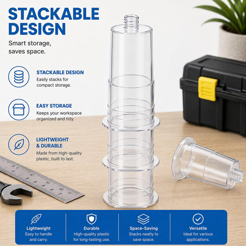 Disposable Transparent Needle Holder for Medical Training – PP Material, Single-Use Simulation Needle Holder, Ideal for Nursing & Student Practice - 100 Pcs