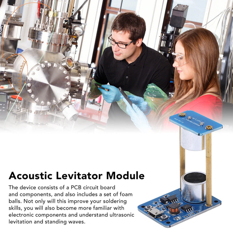 ASHATA Ultrasonic Suspension Standing Controller, Ultrasonic Suspension Module Acoustic Levitator Standing Controller for Students or DIY Enthusiasts to Learn