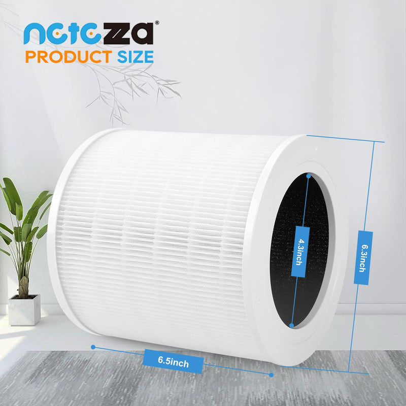 2 Pack Replacement Filter Fit for A2001 Air Purifier White