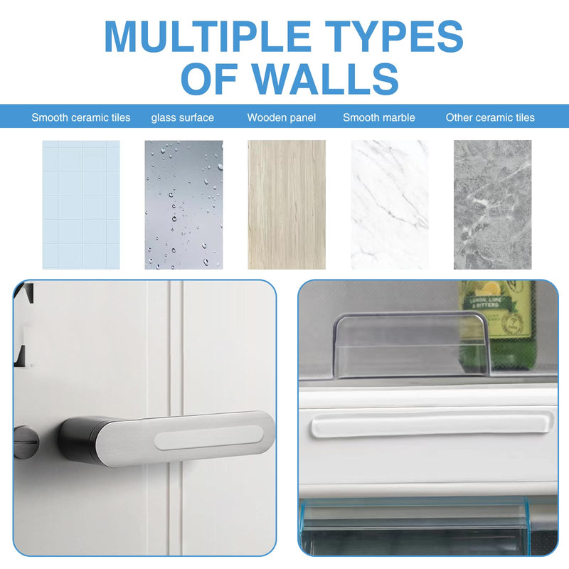 38 Pcs Furniture Wall Bumpers Furniture to Protect Walls,Chair Back, Fridge Door Stopper, Duty for Scratches & Dents