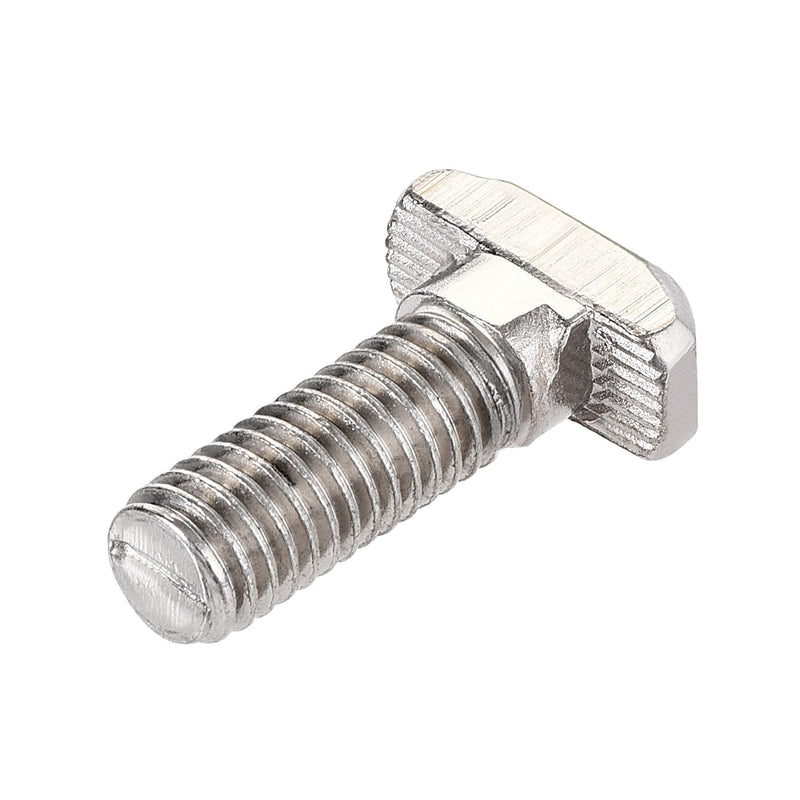 uxcell M8x25mm T-Slot Drop-in Stud Sliding Bolt Screw Carbon Steel for 40 Series Aluminum Profile 10pcs
