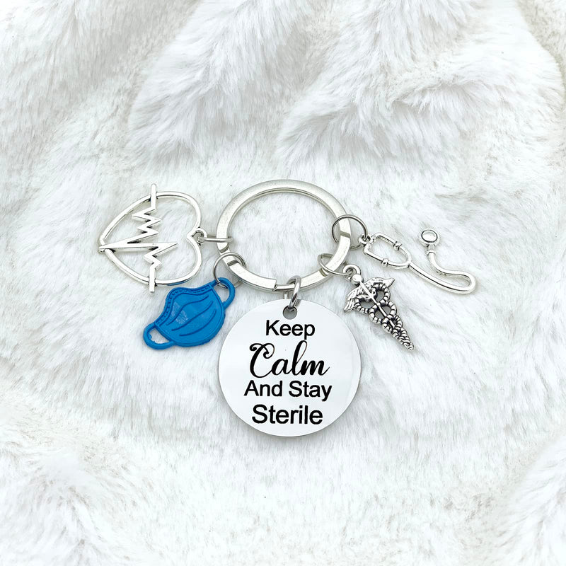 Surgical Tech Gift Surgical Technologist Keychain Surgical Technologist Appreciation Gift for Nurse Doctor Assistant Medical Thank You Gifts Student Graduation Birthday Graduation Gifts