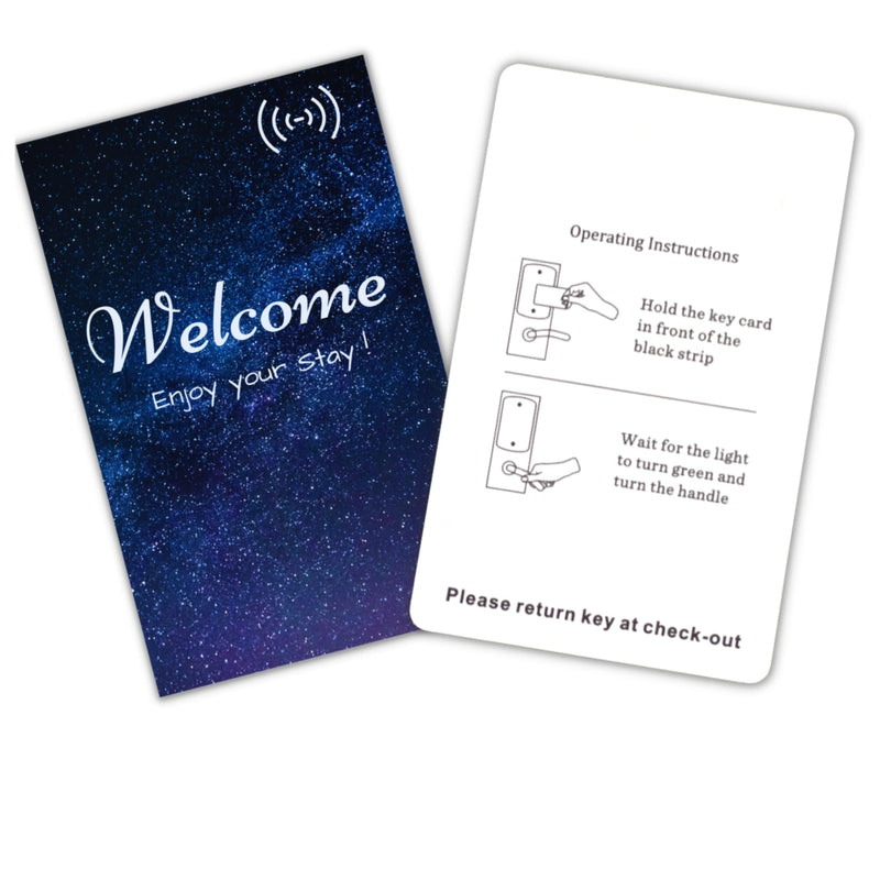 Hotel RFID Key Card (Pack of 200 Key Cards) Compatible with Saflok, Kaba, Onity, Ilco, Securelox and Miwa Hotel Locks