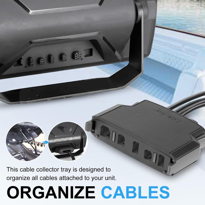 Cable Collector Tray ‎for All Humminbird Helix 8/9/10/12 Series, Replace for 740184-1
