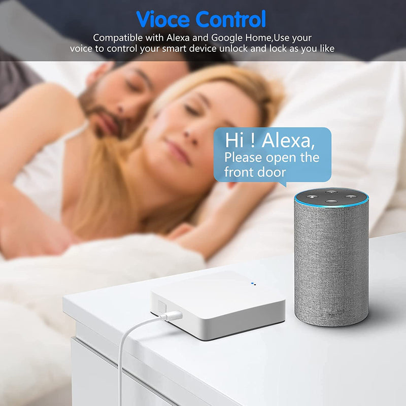 ZigBee & Bluetooth Mesh Gateway Hub: Multi-Protocol Smart Hub Gateway, Tuya ZigBee Hub Voice Control via Alexa & Google Home, Wireless Remote Controller Support All Tuya Smart Products Bluetooth+Zigbee Hub