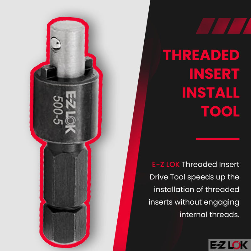 E-Z LOK Drive Tool - Optional - Use with 329-6, 329-601, 329-624, 303-6, 303-624, 319-6, 319-624, 335-6, 450-10, 550-6, 650-10, 650-10F, 453-10, 653-10, 653-10F, 400-6, 400-624, 500-5