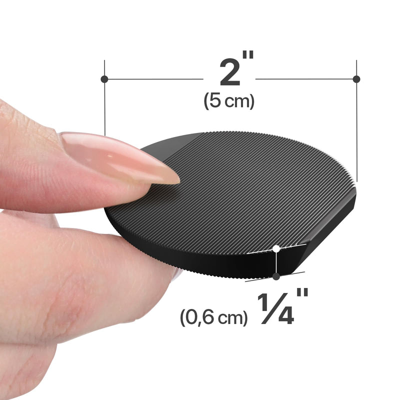 X-Protector Furniture Levelers - 30 PCS 2" - Black Rubber Shims for Leveling - Multi-Purpose Furniture Leveling Feet to Prevent Furniture from Wobbling - Good for All Kinds of Furniture! 30 PCS Black