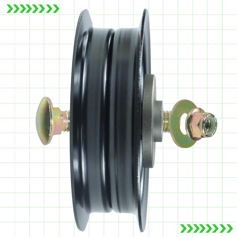 532196106 Idler Pulley with Idler Pulley 532177968 592855001/598559101 A99 Belt Replaces 196106 Idler Pulley Craftsman, Idler Pulley 532177968, 197379, 496106, 5321961-06, Oregon 34-901