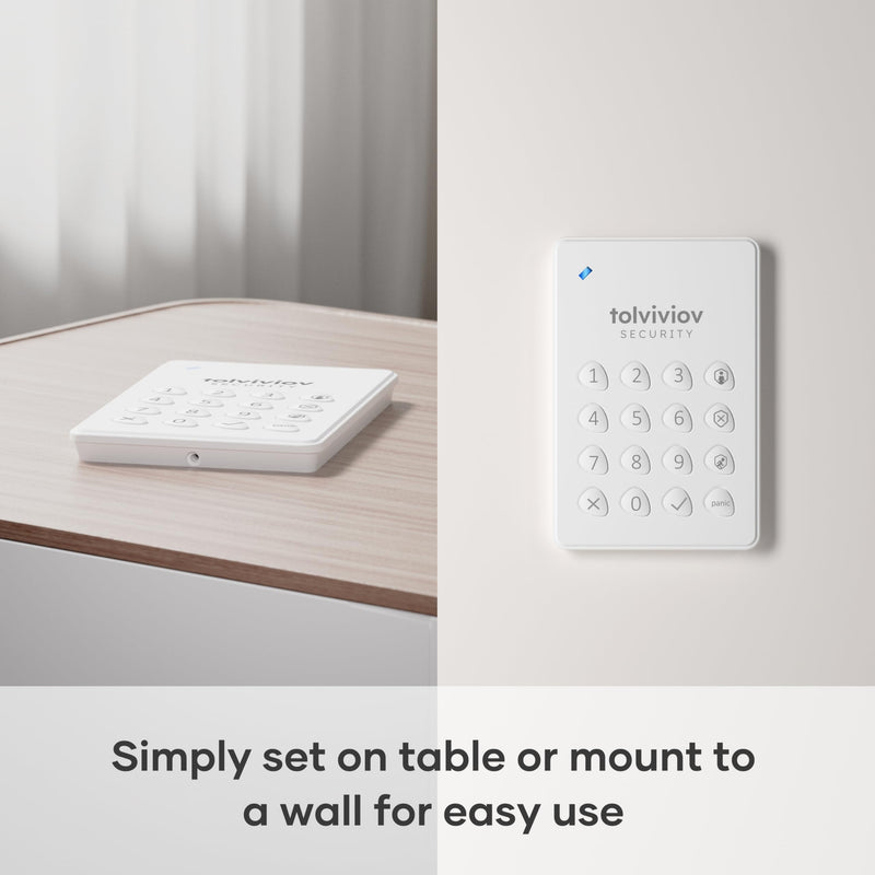 tolviviov Keypad - Compatible with tolviviov Home Alarm System-HUB Needed