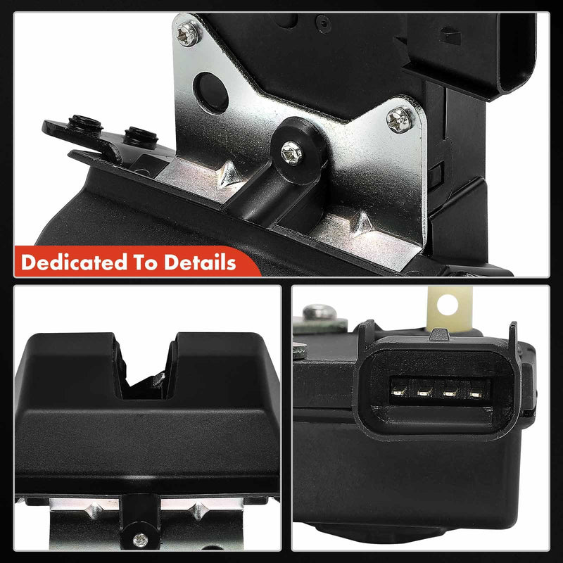 A-Premium Trunk Latch Tailgate Lock Actuator Compatible with Hyundai Santa Fe 2013-2018, Fe Sport 2015-2018, Fe XL 2013-2019 & Kia Sedona 2016-2021, Sorento 2014-2015, Replace# 812303Z000, 81230-3Z000 Rear Trunk