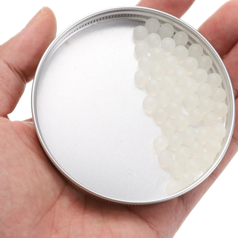 uxcell 100pcs PP Plastic Bearing Balls 1/4" 6.35mm Solid Plastic Balls, G1 Precision Mini Balls 1/4"