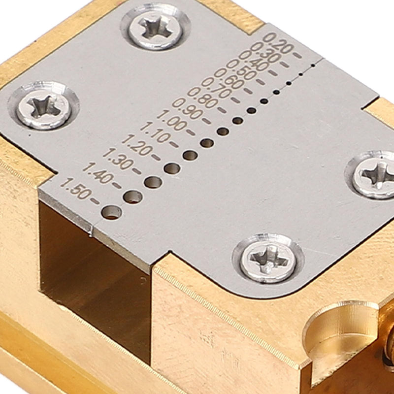 Watch Repair Vise Clamp, Mini Bench Vice Clamp, Mini Flat Clamp Holder Tube Clamp Vise for Jewelers Watchmaker DIY Carving, 0.2-1.5mm Hole Dia