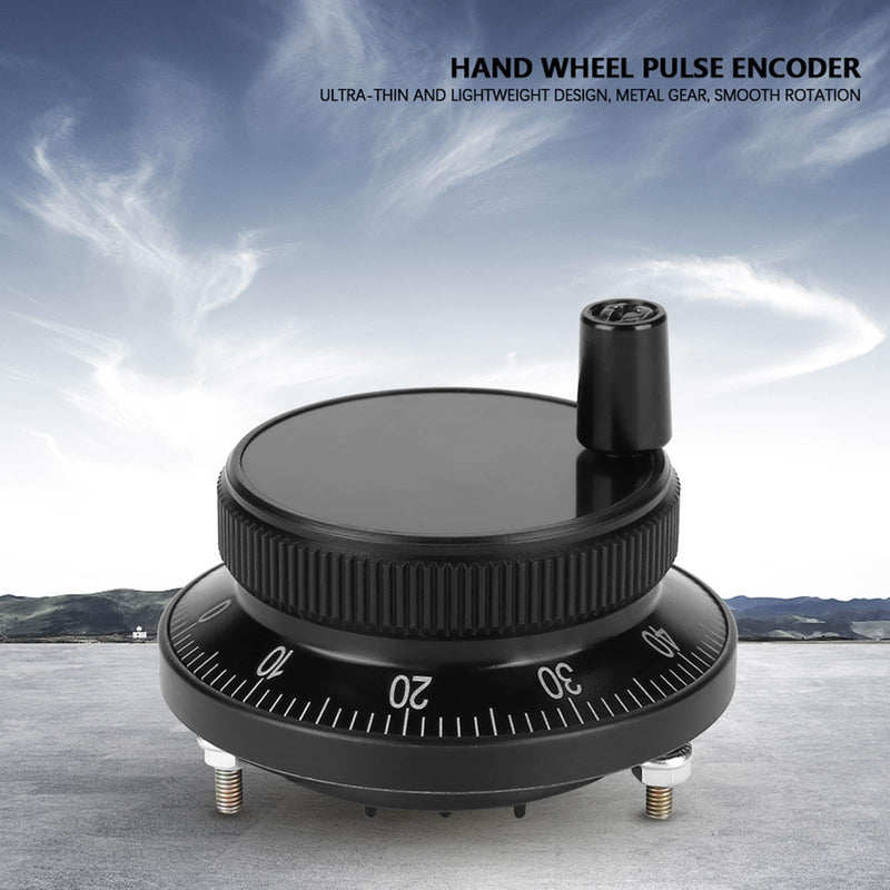 5V 60MM Rotary Encoder, CNC Controller, Terminal Pulser Handwheel, for Manual Pulse Input Type CNC or Milling Machine