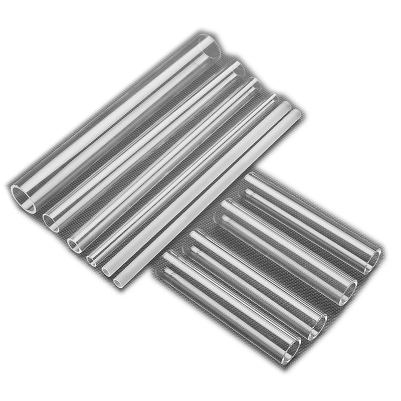 Quartz Glass Tube,Quartz Sleeve,Fused Quartz Tubing,Fused Silica Tube,Made by Vycor Glass,Thcik 1mm,5Pcs/Pack (OD 20mm, ID 18mm, Length 300mm) OD 20mm, ID 18mm