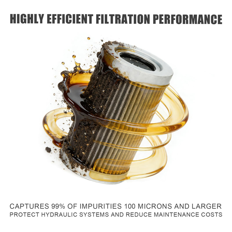 100 Micron Wire Mesh Filter Compatible with Lenz DH-750 DH-1000 Medium Pressure in Line Filters Replace 5062-100 5062-100V