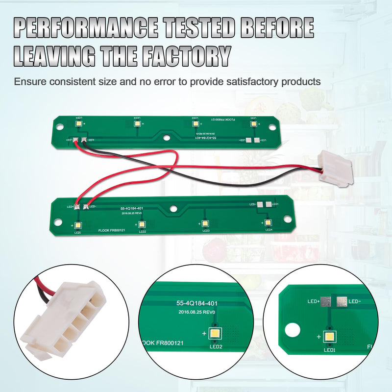 W11042554 Refrigerators LED Light Module Assembly Board Compatible with Whirlpool, Maytag, Amana Refrigerator,Replaces W11527432 W11101384 W11333374 W11387579