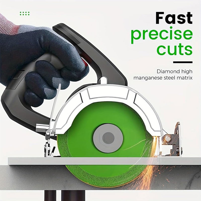 Rock Slab Grinding Disc, Glass Cutting Disc, Klyzor Glass Cutting Disc, Indestructible Disc for Angle Grinder, Rock Saw for Cutting Rocks (3 PCS) 3 PCS