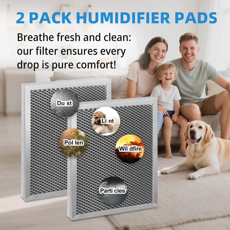 E070 5695 Washable MERV 8 Dehumidifier Replacement Filter Compatible with Whole-House Dehumidifiers 1820 1820Z E070 E070KZ E070KZM E070N E070Z E070T Size 8 x 11.5 x 1 inch 2 Packs