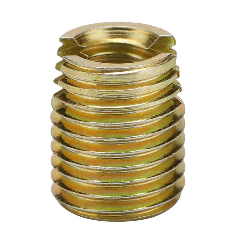20Pcs 302 Carbon Steel Self Tapping Thread Insert Screw Repairing Kit (Inner M12X1.75 Outer M16X1.5) Inner M12X1.75 Outer M16X1.5