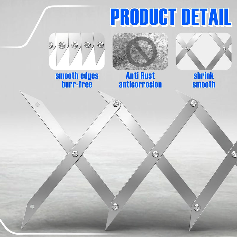 7 Point Center Finder Pro – Precision Measuring Tool for Woodworking, Welding & DIY Projects (Silver 7 Point)