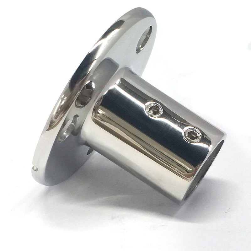 Boat Hand Rail Fitting-60/90Degree 1-1/4inch Round Base-Marine 316 Stainless Steel usd by Boats & Awning 90° FOR 1/1/4" tube