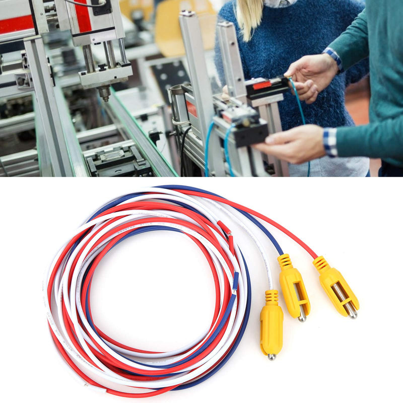 Walfront Liquid Water Level Sensor Liquid Level Probe Sensor for GRL8 Relay Blue 1.5 Meter + Red 3 Meter + White 3.5 Meter