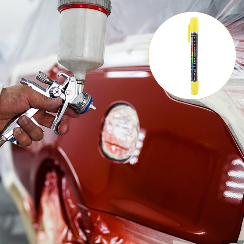 Paint Thickness Gauge,Paint Coating Tester, Car Body Damage Detector,Crash-Test Check, Car Paint Inspection,Water Resistant, Great to Have When Shopping for Used car(Size:17.8x7.2x1.7cm) 17.8x7.2x1.7cm
